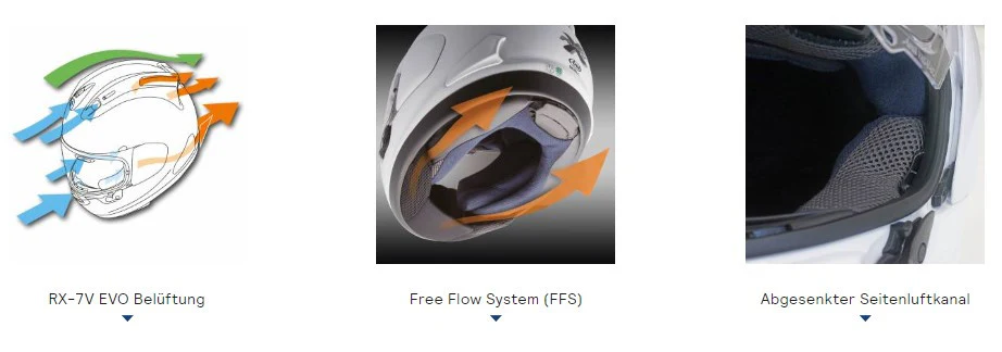 Arai RX-7V Evo Helm Samurai - Image 4